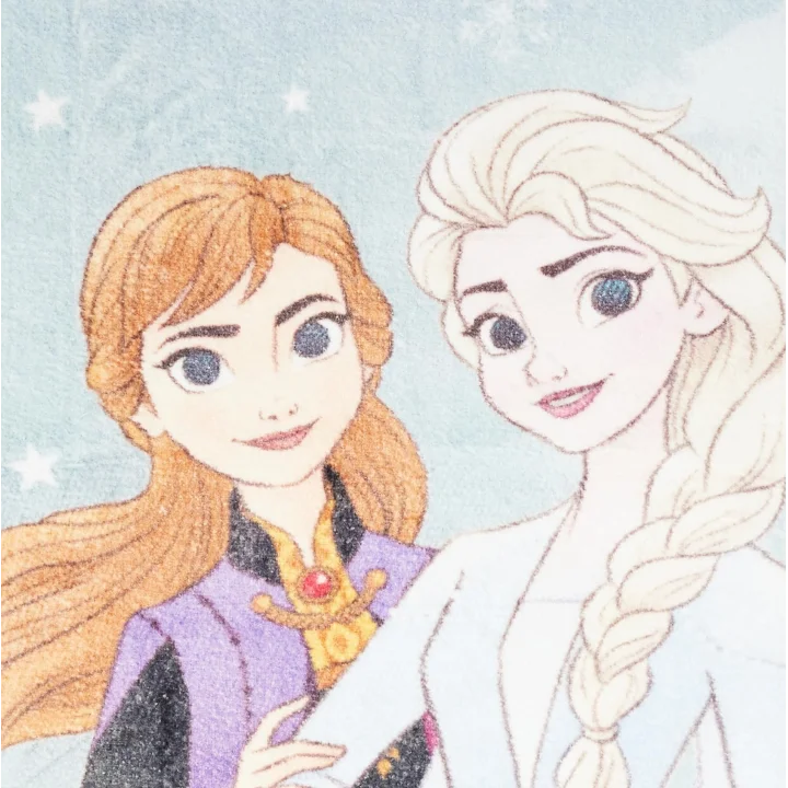Frozen 2 Winter Lisanslı Karakter Baskılı Polyester Halı, Çok Renkli, 80 x 120 cm
