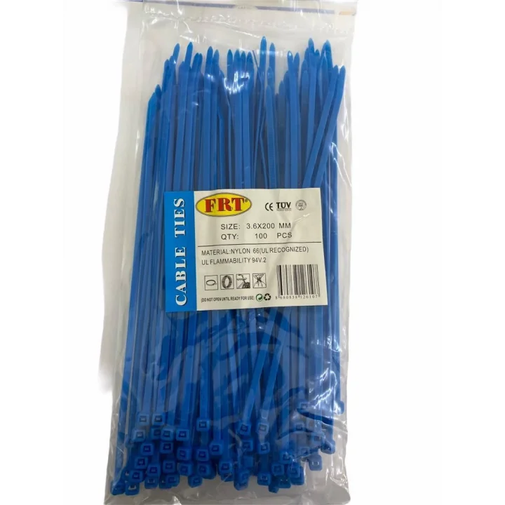 Mey İthalat® FRT Mavi 3,6X200 Kablo Bağı