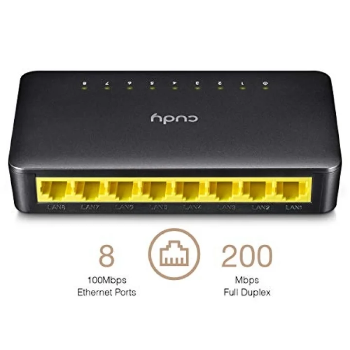 FS108D 10/100Mbps 8 Port Megabit Switch