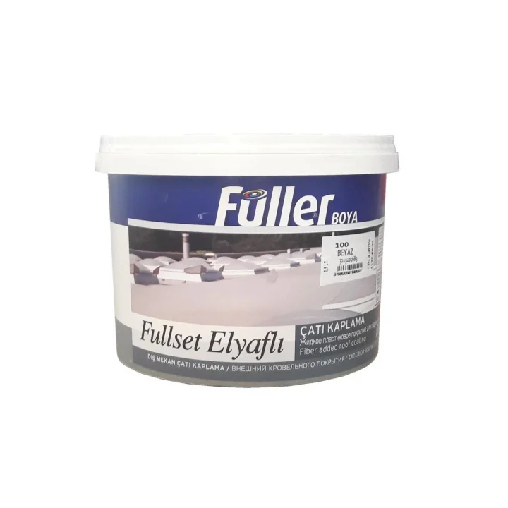 Mey İthalat® Füller Fullset Elyaflı Çatı Kaplama 2,5 Litre Beyaz