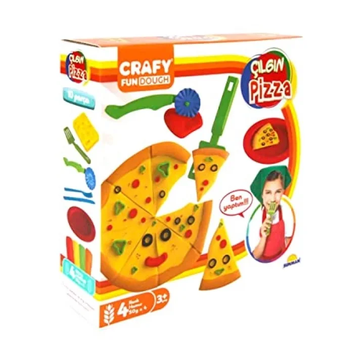 Fun Dough Çılgın Pizza Oyun Hamuru Seti 200 gr