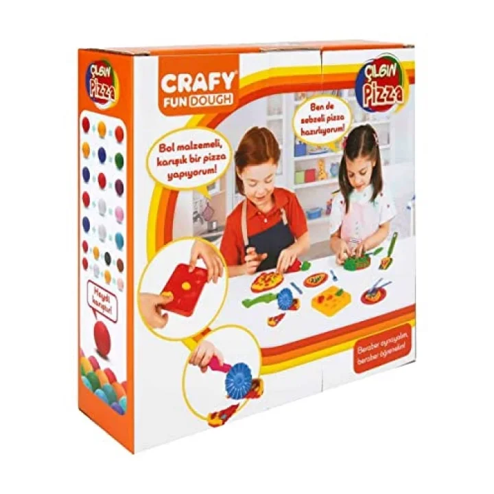 Fun Dough Çılgın Pizza Oyun Hamuru Seti 200 gr