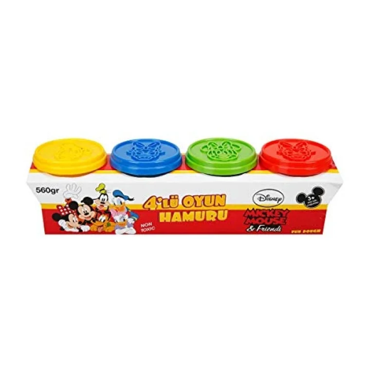 Fun Dough Mickey Mouse 4Lü Oyun Hamuru