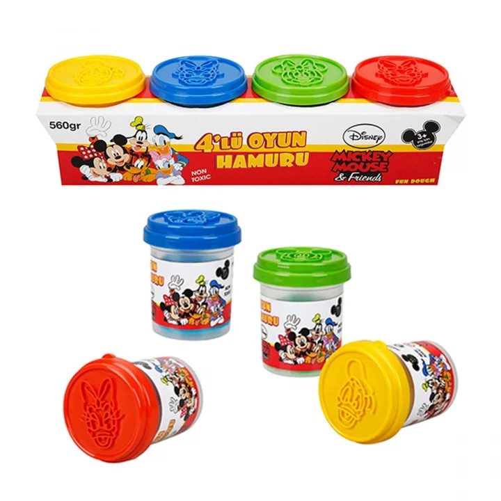 Fun Dough Mickey Mouse 4Lü Oyun Hamuru