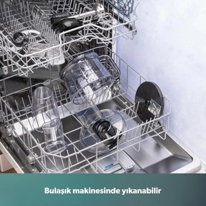 Functionall 2851H Mutfak Robotu Siyah Kırmızı