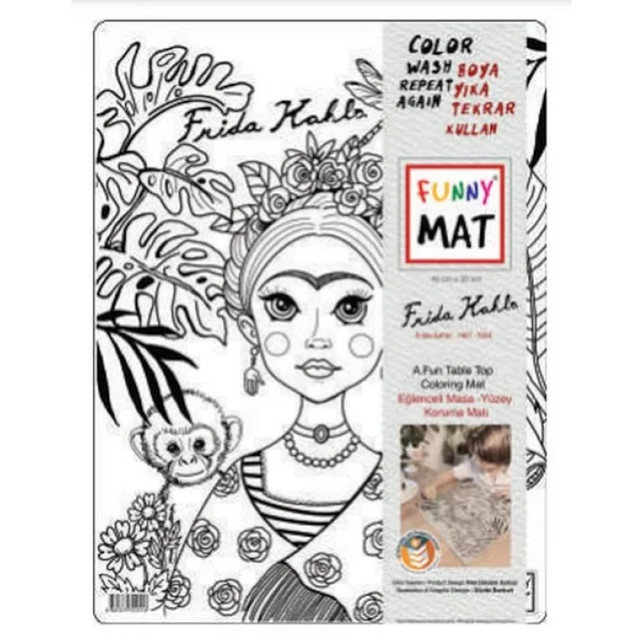 Funny Mat - Frıda Kahlo 30 X 40 Cm
