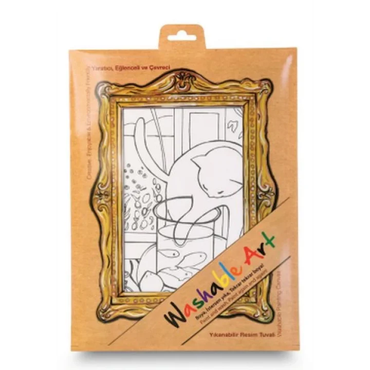 Funny Mat - Henrı Matısse The Cat Wıth Red Fısh 25 X 35 Cm