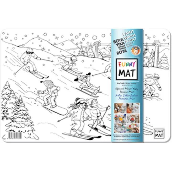Funny Mat Kış Tatili / Winter Holiday İkili Set