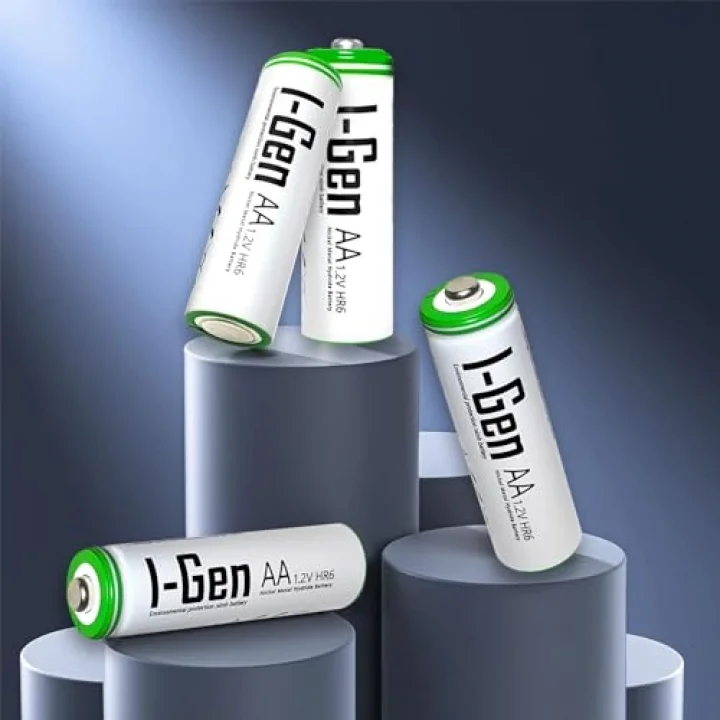 G427 4lü Pil Şarj Aleti + 4 Adet AA 2700 mAh Kalem Pilli Set 1.2V Ni-MH