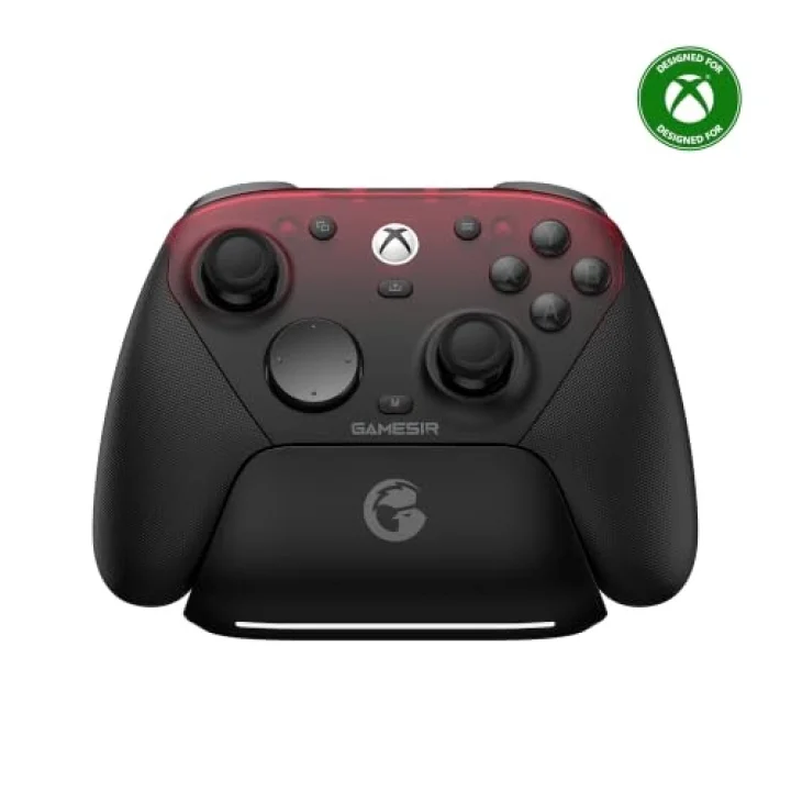 G7 Pro Wired Controller for Xbox Series X|S, Xbox One, Wireless Gamepad for PC&Android with TMR Sticks, Hall Effect Analog Triggers, 1000Hz Polling Rate, 3.5mm Audio Jack - Black