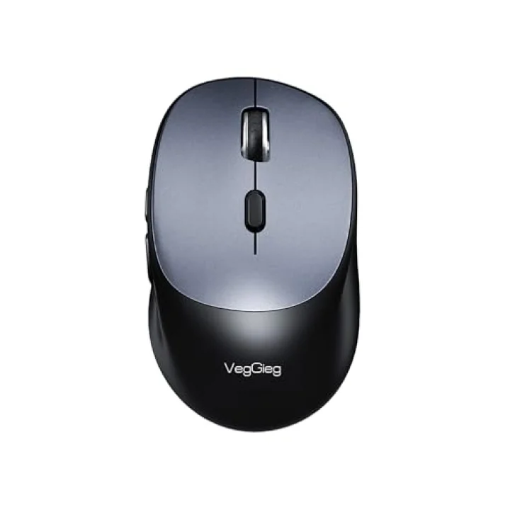 G880 Dual-Mode Bluetooth 5.3 ve 2.4GHz 3600DPI Optik Kablosuz Mouse Gri