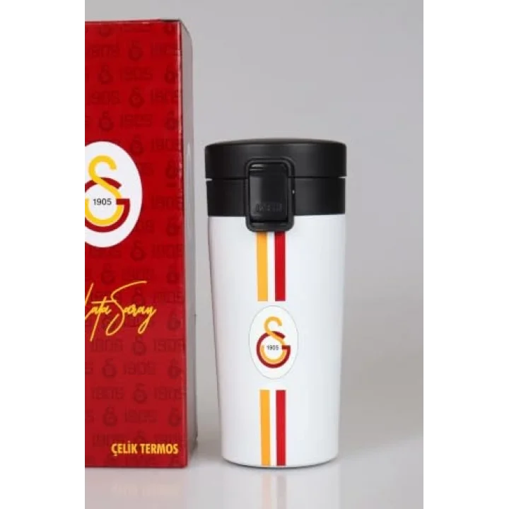 Galatasaray Dekomus Cep Defteri Hediyeli Lisanslı Çelik Termos 400 mL