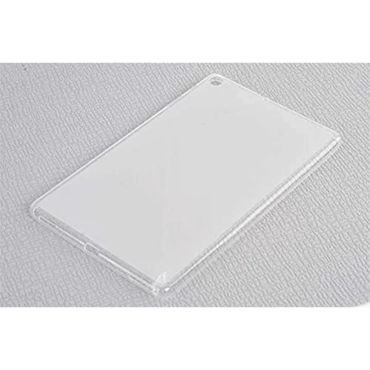Galaxy ile uyumlu Tab A 10.1 (2019) T510 Kılıf Tablet Süper Silikon Kapak Beyaz