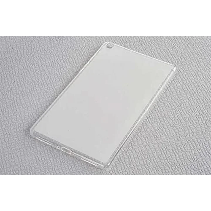 Galaxy ile uyumlu Tab A 8.0 T290 Kılıf Tablet Süper Silikon Kapak Beyaz