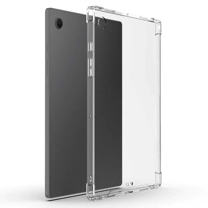 Galaxy ile uyumlu Tab A8 10.5 SM-X200 (2021) Kılıf Tablet Nitro Anti Shock Silikon Kapak Renksiz