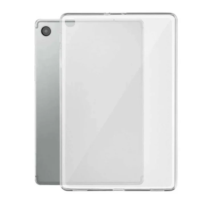 Galaxy ile uyumlu Tab A8 10.5 SM-X200 (2021) Kılıf Tablet Süper Silikon Kapak Renksiz