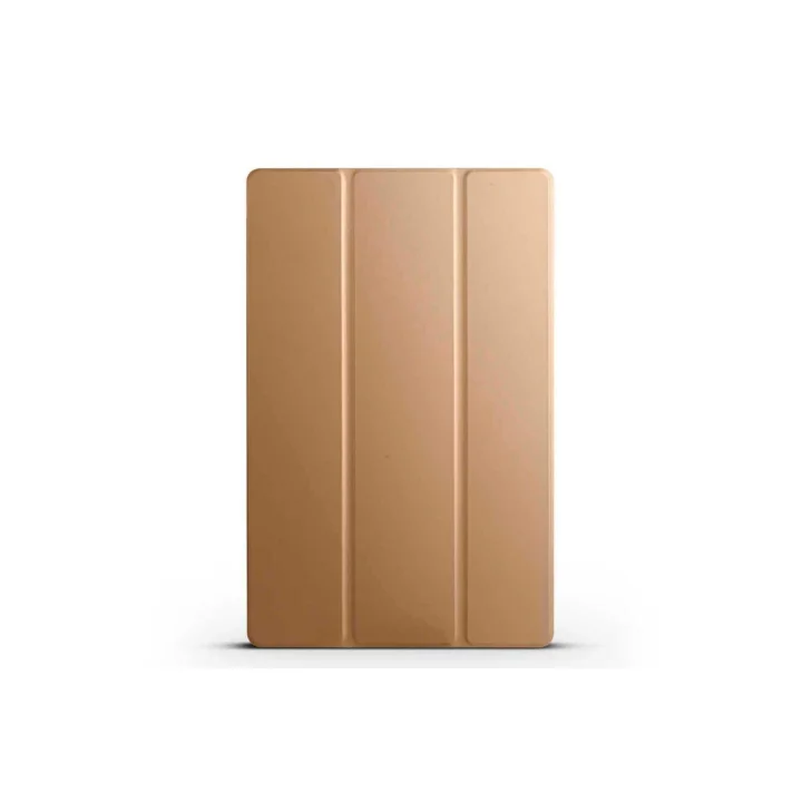 Galaxy ile uyumlu Tab S10 Plus Smart Cover Standlı 1-1 Kılıf Gold