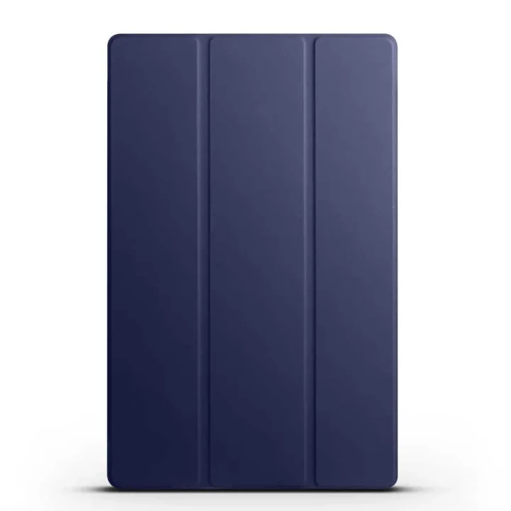 Galaxy ile uyumlu Tab S10 Plus Smart Cover Standlı 1-1 Kılıf Lacivert