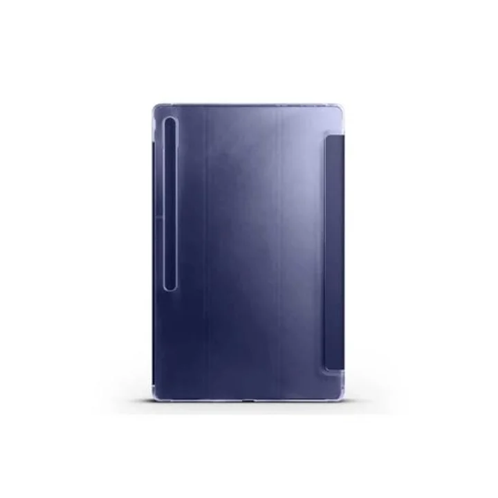 Galaxy ile uyumlu Tab S10 Plus Smart Cover Standlı 1-1 Kılıf Mavi