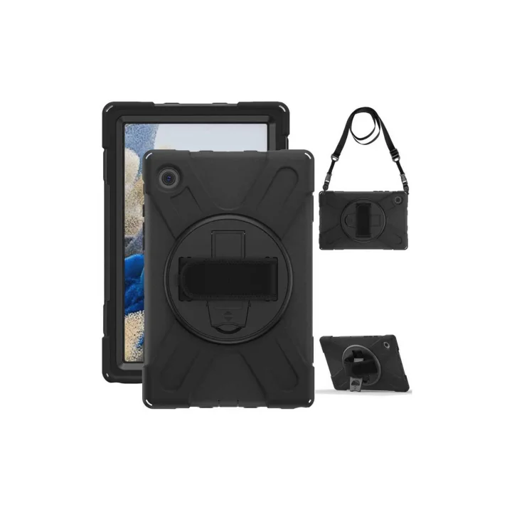 Galaxy Tab A8 10.5 SM-X200 (2021) Defender Tablet Silikon - Siyah