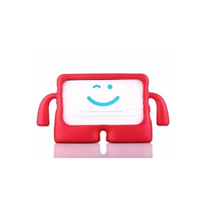 Galaxy Tab ile Uyumlu A7 10.4 T500 2020 Standlı Tutamaçlı Silikon Kılıf - Pembe
