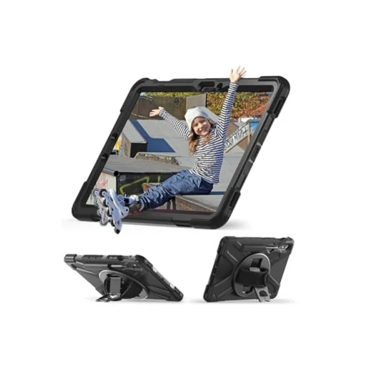 Galaxy Tab S10 Lite Defender Tablet Silikon - Siyah