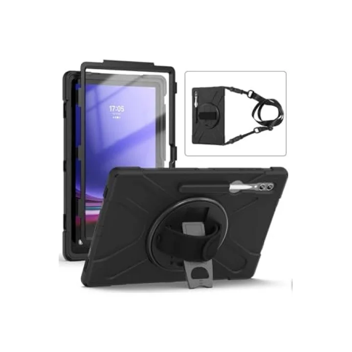 Galaxy Tab S10 Ultra Defender Tablet Silikon - Siyah