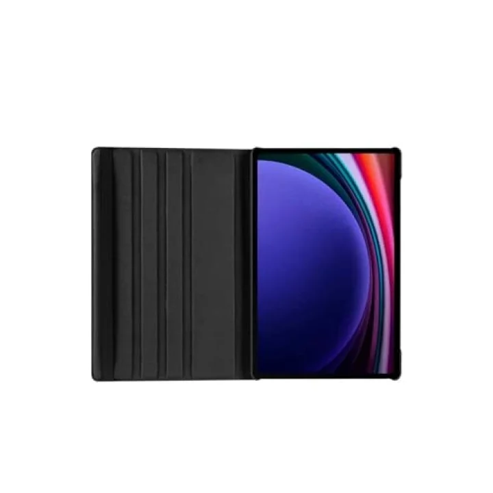 Galaxy Tab S10 Ultra EFR Dönebilen Standlı Kılıf - Pembe Koyu