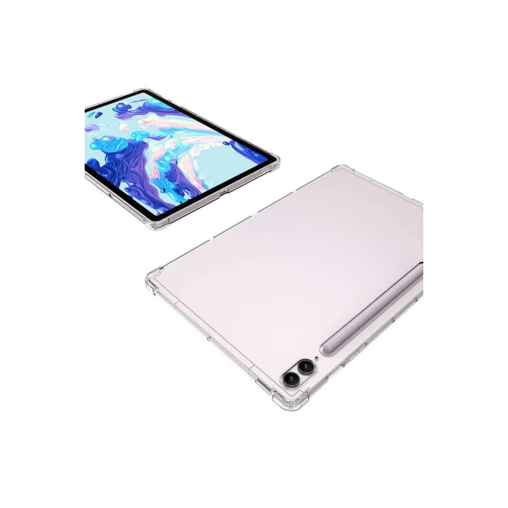 Galaxy Tab S10 Ultra Kılıf Tablet Nitro Anti Shock Silikon Kapak - Renksiz