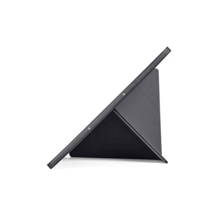 Galaxy Tab S11 Kılıf Tri Folding Kalem Bölmeli Standlı Kılıf - Siyah
