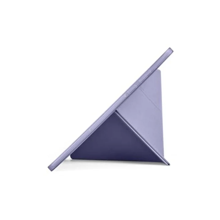 Galaxy Tab S11 Kılıf Tri Folding Kalem Bölmeli Standlı Kılıf - Siyah