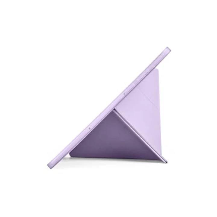 Galaxy Tab S11 Kılıf Tri Folding Kalem Bölmeli Standlı Kılıf - Siyah