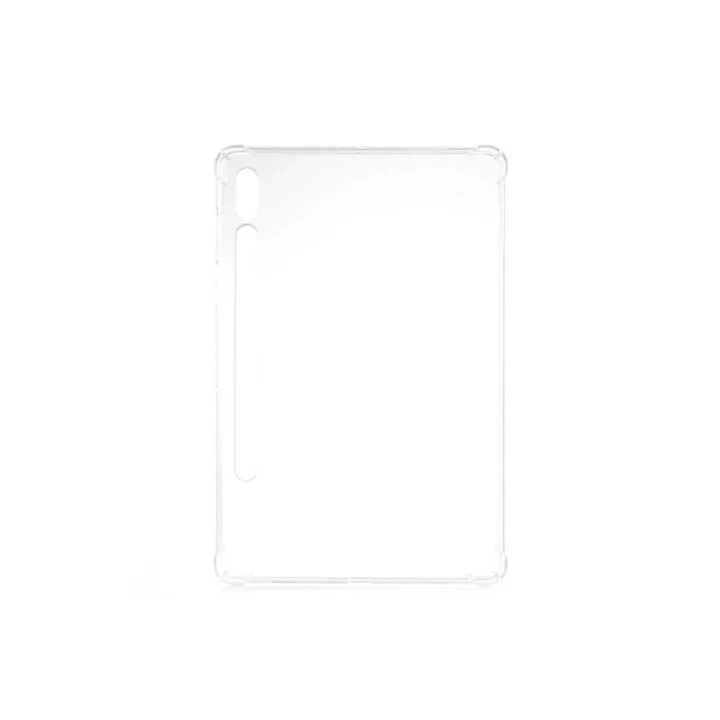 Galaxy Tab S7 T870 ile Uyumlu Kılıf Tablet Nitro Anti Shock Silikon Şeffaf Kapak