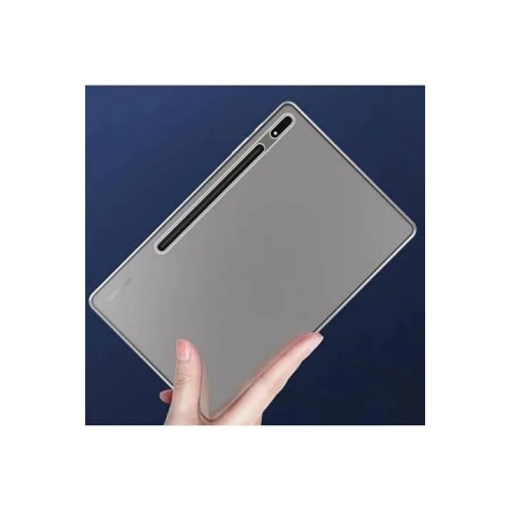 Galaxy Tab S8 Ultra SM-X900 Kılıf Tablet Süper Silikon Kapak - Renksiz