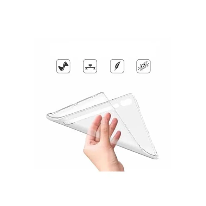 Galaxy Tab S8 Ultra SM-X900 Kılıf Tablet Süper Silikon Kapak - Renksiz