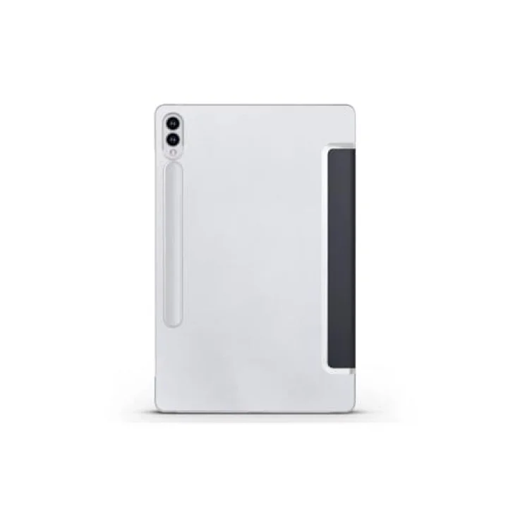 Galaxy Tab S9 FE Plus ile Uyumlu Smart Cover Standlı 1-1 Kılıf-Siyah 4