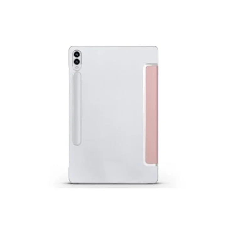 Galaxy Tab S9 FE Plus ile Uyumlu Smart Cover Standlı 1-1 Kılıf-Siyah 4