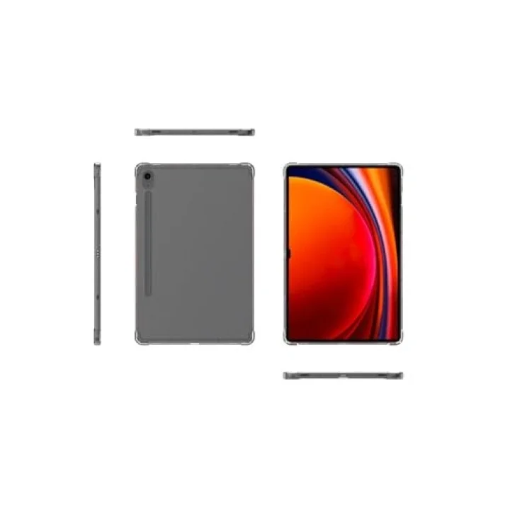 Galaxy Tab S9 Kılıf Tablet Nitro Anti Shock Silikon Kapak - Renksiz