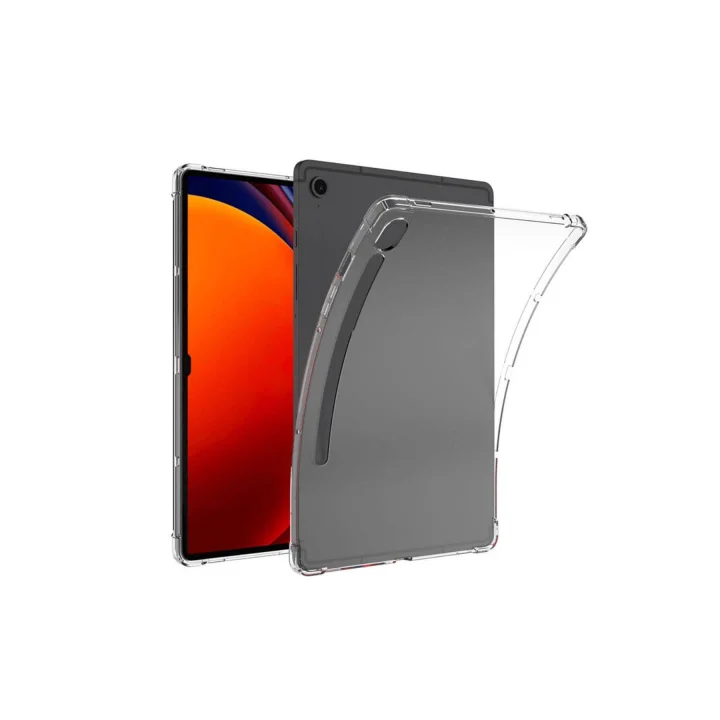 Galaxy Tab S9 Kılıf Tablet Nitro Anti Shock Silikon Kapak - Renksiz