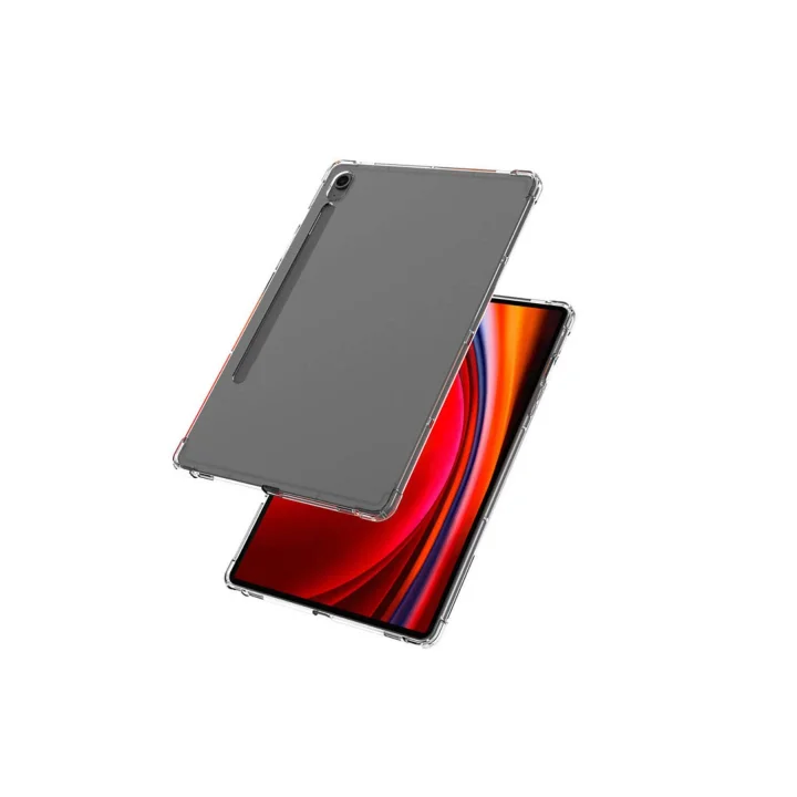 Galaxy Tab S9 Kılıf Tablet Nitro Anti Shock Silikon Kapak - Renksiz