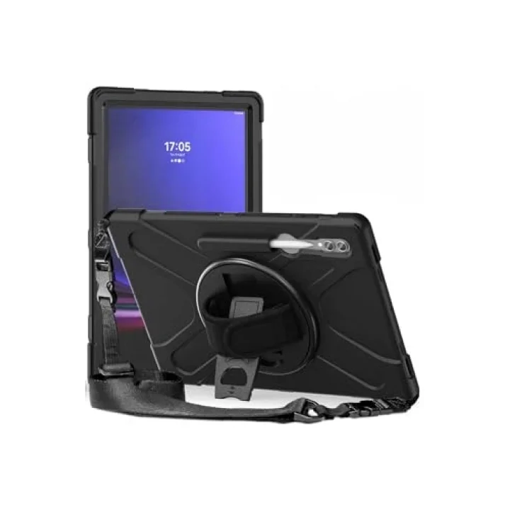 Galaxy Tab S9 Ultra Defender Tablet Silikon - Siyah