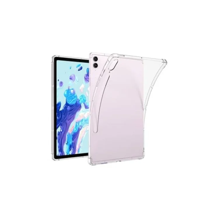 Galaxy Tab S9 Ultra Kılıf ile Uyumlu Tablet Nitro Anti Shock Silikon Kapak-Renksiz