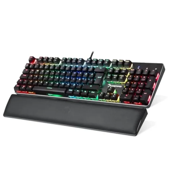 Game Power Ogre RGB 60M Blue Switch Türkçe Q USB Mekanik Gaming Klavye