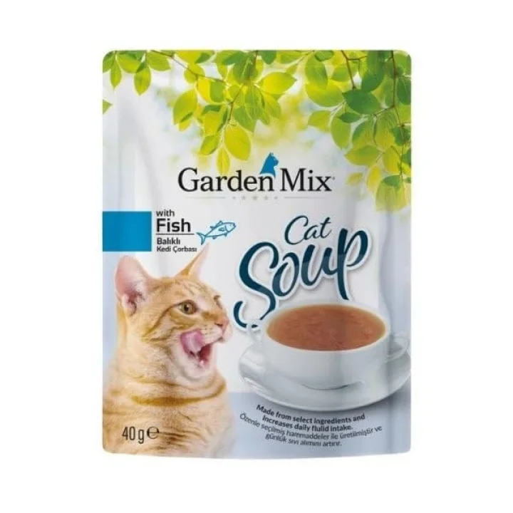 Garden Mix Balikli Kedi Çorbasi 40Gr