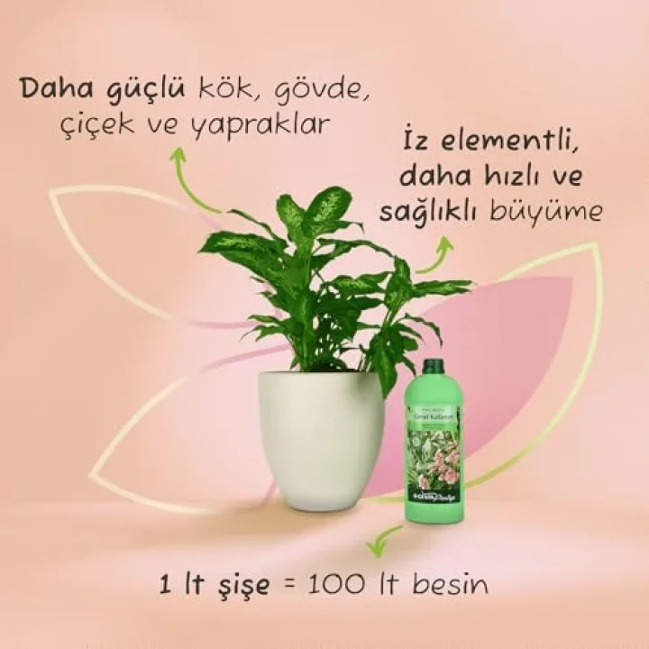 Genel Kullanım Sıvı Bitki Besini Sıvı Gübre 1000 ml