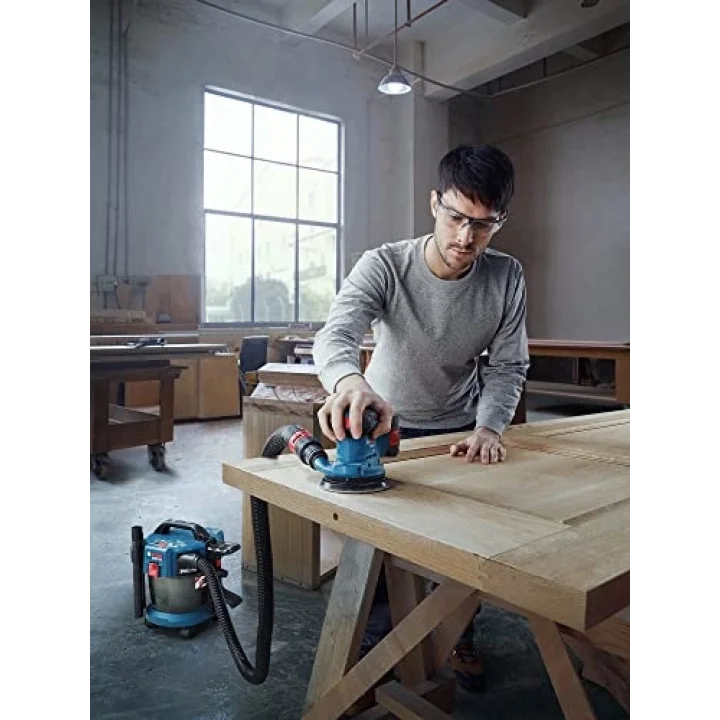 GEX 185-LI Akülü Eksantrik Zımpara (18 Volt, SOLO, Zımpara tabanı çapı: 125 mm, 6.000-10.000 dev/dak, Karton kutuda, Akü ve şarj Cihazı Dahil Değildir)