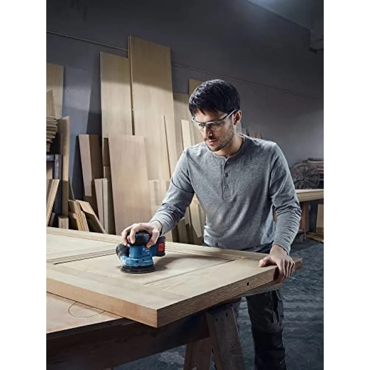 GEX 185-LI Akülü Eksantrik Zımpara (18 Volt, SOLO, Zımpara tabanı çapı: 125 mm, 6.000-10.000 dev/dak, Karton kutuda, Akü ve şarj Cihazı Dahil Değildir)
