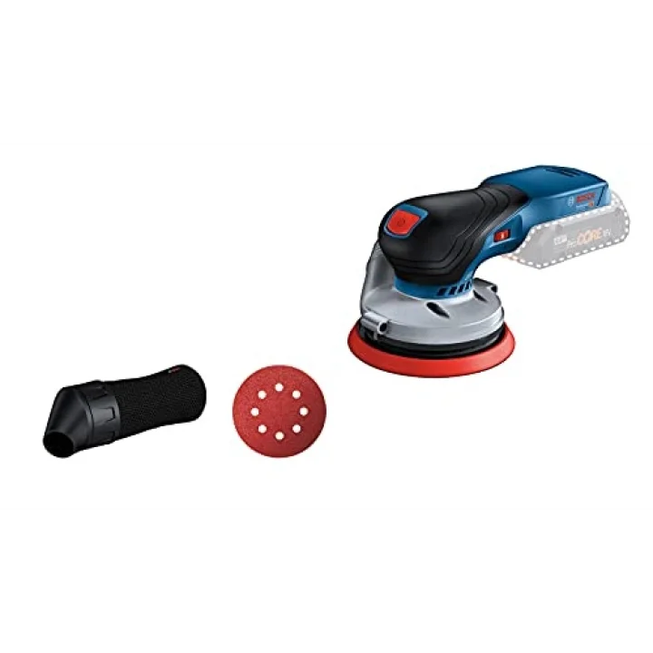 GEX 18V-125 Akülü Eksantrik Zımpara (18 Volt, SOLO, Zımpara tabanı çapı: 125 mm, 6.000-10.000 dev/dak, Karton kutuda)