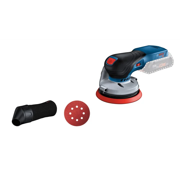 GEX 18V-125 Akülü Eksantrik Zımpara (18 Volt, SOLO, Zımpara tabanı çapı: 125 mm, 6.000-10.000 dev/dak, Karton kutuda)