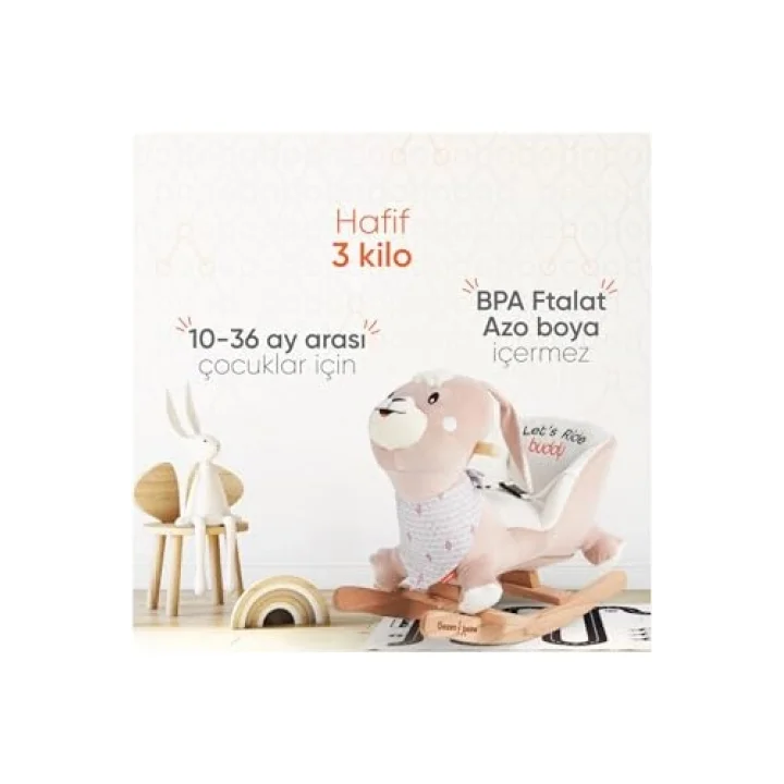 Gezenbebe Buddy Sallanan Arkadaş Bunny